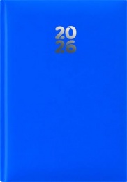 Naptár, tervező, A5, heti, DAYLINER, "Pannon", kék