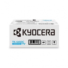 TK5450C Lézertoner ECOSYS MA2600cfx, PA2600cwx nyomtatókhoz, KYOCERA, cián, 3,2K