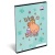 Füzet, tűzött, A4, vonalas, 32 lap, LIZZYSULI, "Lollipop Capybara"